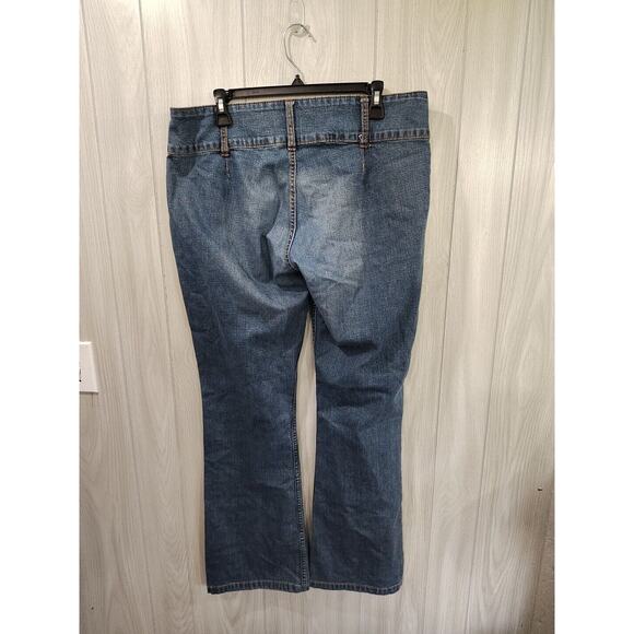 Levi Strauss Stretch 3 Button Closure Women SEXY SIGNATURE JEANS Sz 12 Y2K - Picture 4 of 10